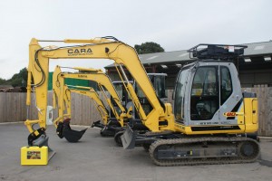 The New Excavators Ready For Action